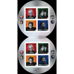 canada stamp bk booklets bk460 canadian recording artists 2011