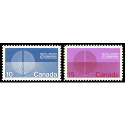 canada stamp 513p 4p united nations 1970