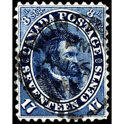 canada stamp 19 jacques cartier 17 1859 U XF 070