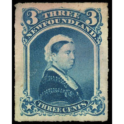 newfoundland stamp 39 queen victoria 3 1877 M VFNG 011