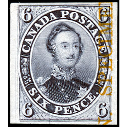 canada stamp 2tcv hrh prince albert 6d 1851 M VF 008