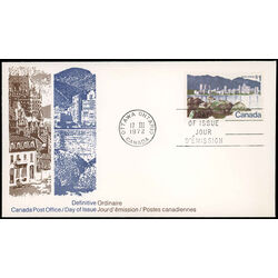 canada stamp 600ii vancouver 1 1972 FDC 001