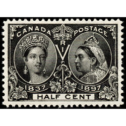canada stamp 50 queen victoria diamond jubilee 1897 M XF 056