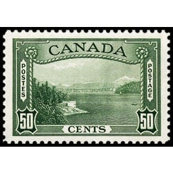canada stamp 244 vancouver harbour 50 1938