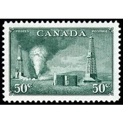 canada stamp 294 oil wells 50 1950
