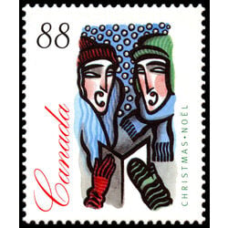 canada stamp 1535 outdoor carolling 88 1994