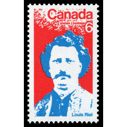 canada stamp 515 louis riel 6 1970