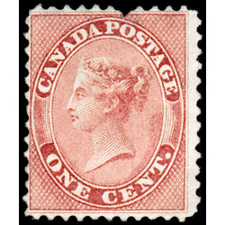 canada stamp 14 queen victoria 1 1859 M DEF 086