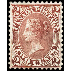canada stamp 20 queen victoria 2 1859 M VF 039