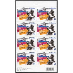 canada stamp bk booklets bk331 lacrosse player 2006