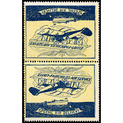 canada stamp cl air mail semi official cl9b elliot fairchild air service 1926