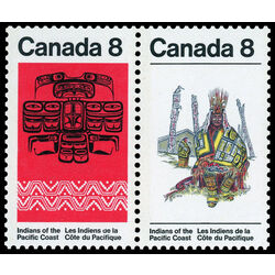 canada stamp 573a pacific coast indians 1974