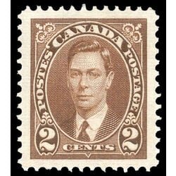 canada stamp 232 king george vi 2 1937