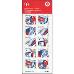 canada stamp bk booklets bk395 olympic definitives 2009