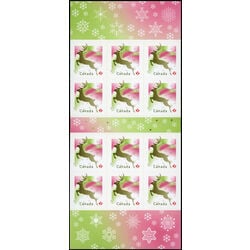 canada stamp bk booklets bk359 reindeer 2007