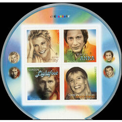 canada stamp 2222ii canadian recording artists 2007