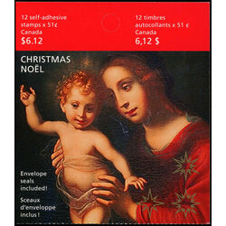 canada stamp bk booklets bk336 madonna and child by antoine sebastien fatardeau 1822 1889 2006