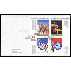 canada stamp 1819 canadian entertainment 1999 FDC