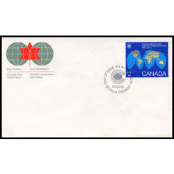 canada stamp 977 commonwealth day 2 1983 FDC