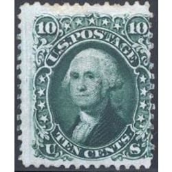 us stamp postage issues 68a washington 1 1861
