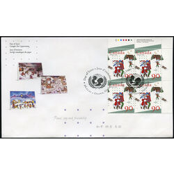 canada stamp 1629 children skating 90 1996 FDC UR