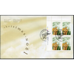 canada stamp 1766 praying angel 90 1998 FDC UL