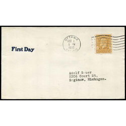 canada stamp 198 king george v 4 1932 FDC 004