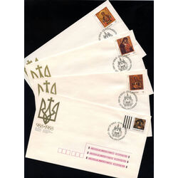canada stamp 1222 5 christmas icons 1 86 1988 FDC