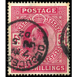 great britain stamp 140 king edward vii 1902 U VF 003