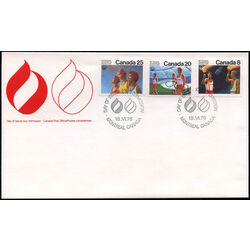canada stamp 681 3 fdc olympic ceremonies 1976