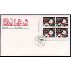 canada stamp 1067 santa claus parade 34 1985 FDC LL