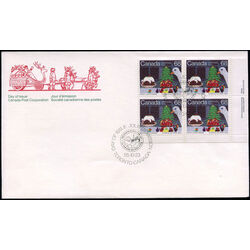 canada stamp 1069 santa claus parade 68 1985 FDC LR
