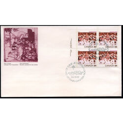 canada stamp 1042 snow in bethlehem 64 1984 FDC UL