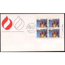 canada stamp 683 medal ceremony 25 1976 FDC UR