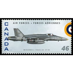 canada stamp 1808g mcdonnell douglas cf 18 hornet 46 1999