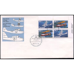 canada stamp 846a aircraft flying boats 1979 FDC UR