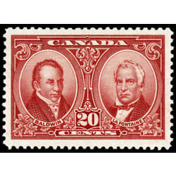 canada stamp 148 baldwin lafontaine 20 1927