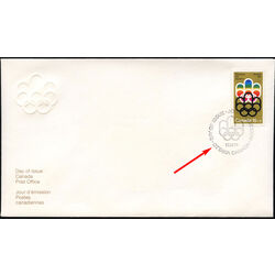 canada stamp b semi postal b3 cojo symbol 1974 FDC 003