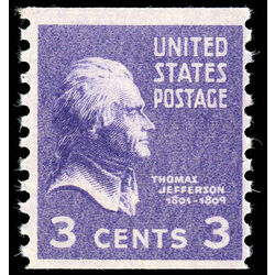 us stamp postage issues 842 thomas jefferson 3 1939