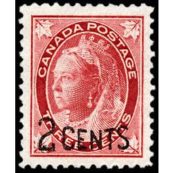 canada stamp 87 queen victoria 1899