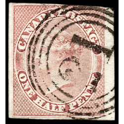 canada stamp 8 queen victoria d 1857 U F VF 058