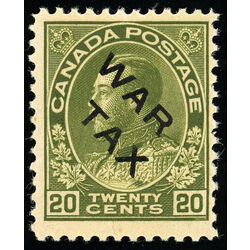canada stamp mr war tax mr2c war tax 20 1915 M F 038