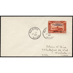 canada stamp 203 harvesting wheat overprint 20 1933 FDC 028