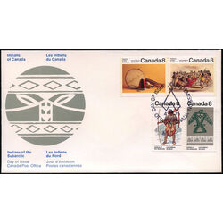 canada stamp 574 7 fdc montagnais naskapi artifacts 1975