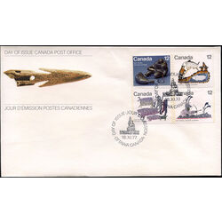 canada stamp 748 51 fdc inuit hunting 1977