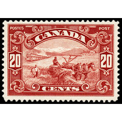 canada stamp 157 harvesting wheat 20 1929 M VFNH 010