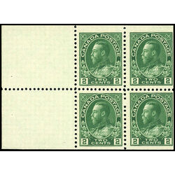 canada stamp bk booklets bk10b king george v 1923