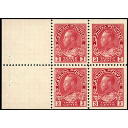 canada stamp bk booklets bk10b king george v 1923
