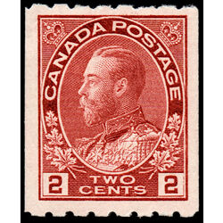 canada stamp 124 king george v 2 1913 M VF 031
