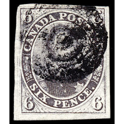 canada stamp 2 hrh prince albert 6d 1851 U VF 035